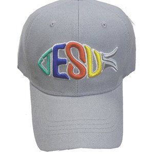 Kaki Fish Symbol Ball Cap